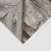 Altes, rustikales Holztor-Dekor Seidenpapier (Ausschnitt)