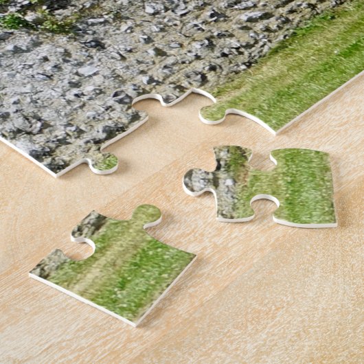 Altes Rustikales Landhaus Landschaft Puzzle (Seite)