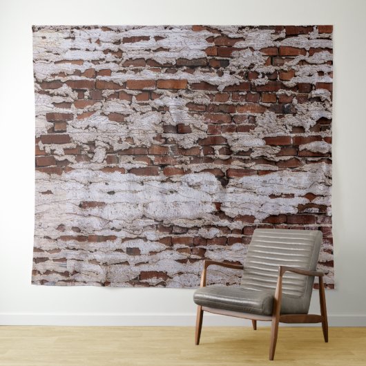 Altes rustikales Party mit rotem Ziegelstein Wandteppich (Beispiel (Horizontal))