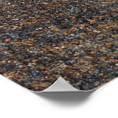 Altes Rusty Bier Kann entlang des Mississippi Rive Poster (Ecke)