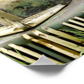 Altes Rusty Truck Hood Poster (Ecke)