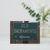 Altes Sacramento Postkarte (Stehend Vorderseite)