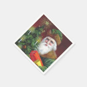 Altes Saint-Nick Serviette (Ecke)