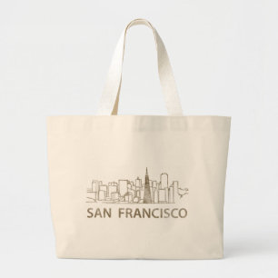 Altes San Francisco Jumbo Stoffbeutel