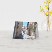 Altes San Juan Notecards Karte (Gelbe Blume)