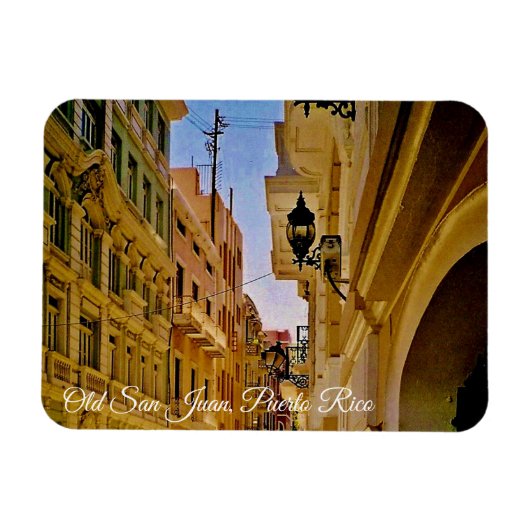 Altes San Juan, Puerto Rico Magnet (Horizontal)