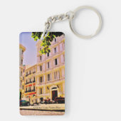 Altes San Juan, Puerto Rico Schlüsselanhänger (Rückseite)