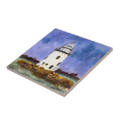 Altes Saybrook Connecticut Leuchtturm Maureen Gira Fliese (Seite)