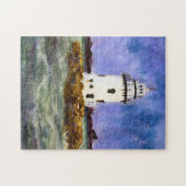 Altes Saybrook Leuchtturm Maureen Girard Ocean Puzzle (Horizontal)