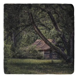 Altes Scheunengarten Foto Trivet Töpfeuntersetzer