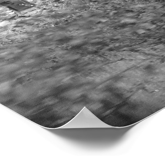 Altes Scheunenposter Poster (Ecke)