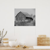 Altes Scheunenposter Poster (Küche)