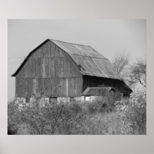 Altes Scheunenposter Poster