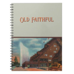 Altes schickes Notebook Notizblock