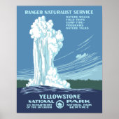 Altes schickes Vintage Travel Poster (Vorne)