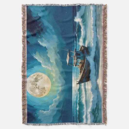 Altes Schiff am Meer Decke (Vorderseite Vertikal)