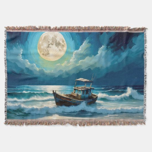 Altes Schiff am Meer Decke (Vorderseite)