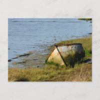 Altes Schiff auf Creek