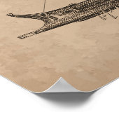 Altes Schiff Poster (Ecke)