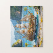 Altes Schiff Puzzle (Vertikal)