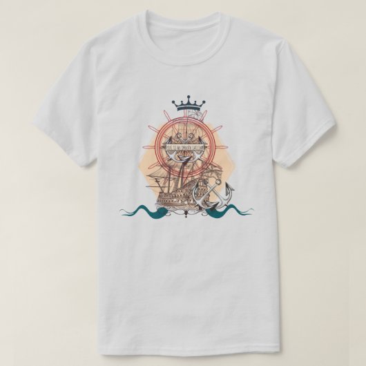 Altes Schiff T-Shirt (Design vorne)