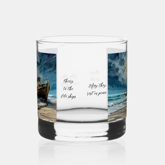 Altes Schiff Whiskyglas (Rechts)