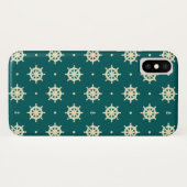 Altes Schiffsradraster Case-Mate iPhone Hülle (Rückseite (Horizontal))