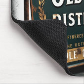Altes Schild für OLD DOG RUM Mousepad (Ecke)