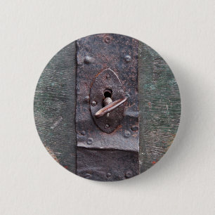 Altes Schloss mit Schlüssel Button