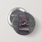 Altes Schloss mit Schlüssel Button (Vorne & Hinten)