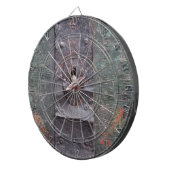 Altes Schloss mit Schlüssel Dartscheibe (Vorderseite rechts)