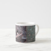 Altes Schloss mit Schlüssel Espressotasse (Vorderseite Rechts)