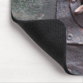 Altes Schloss mit Schlüssel Mousepad (Ecke)