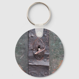 Altes Schloss mit Schlüssel Schlüsselanhänger