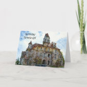 Altes Schloss Schloss Schloss Manor Alte Timer Geb Karte (Vorderseite)