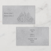 Altes Schloss Visitenkarte (Vorne/Hinten)