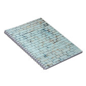 Altes schmutziges weißes Background-Abstract, Alte Notizblock (Rechte Seite)