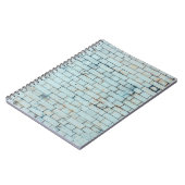 Altes schmutziges weißes Background-Abstract, Alte Notizblock (Linke Seite)