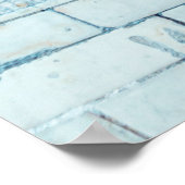 Altes schmutziges weißes Background-Abstract, Alte Poster (Ecke)