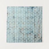 Altes schmutziges weißes Background-Abstract, Alte Wandteppich (Vorderseite (Horizontal))