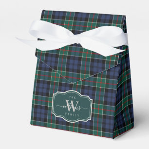 Altes schottisches Clan Colquhoun Tartan Karo Geschenkschachtel