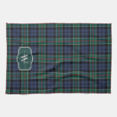 Altes schottisches Clan Colquhoun-Tartan-Karo Geschirrtuch (Horizontal)
