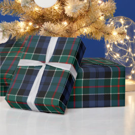 Altes schottisches Clan Colquhoun-Tartan Plaid Geschenkpapier