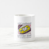 Altes Schul-Gamer-Daddy Retro-Tassendesign Kaffeetasse (Mittel)