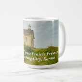 Altes Schulhaus am Kansas Prairie Kaffeetasse (VorderseiteRechts)
