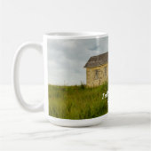 Altes Schulhaus am Kansas Prairie Kaffeetasse (Links)