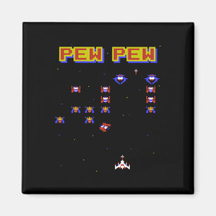 Altes Schulvideospiel der 80er Jahre, Vintage-Comp Magnet