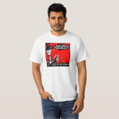 Altes Scratch-I hört den Teufel lachen T-Shirt (Vorne ganz)