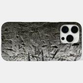 Altes Scratched Metal Case-Mate iPhone Hülle (Rückseite (Horizontal))