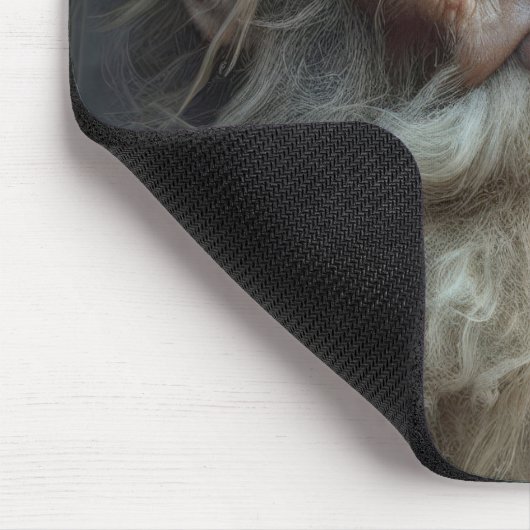 Altes Seaman Rauchen ein Stück Mousepad (Ecke)